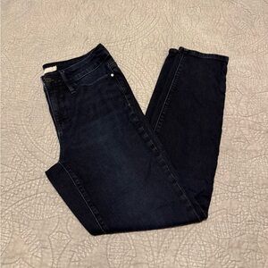 Athleta Sculptek Skinny Jeans Overdye Wash Like-New Size 8